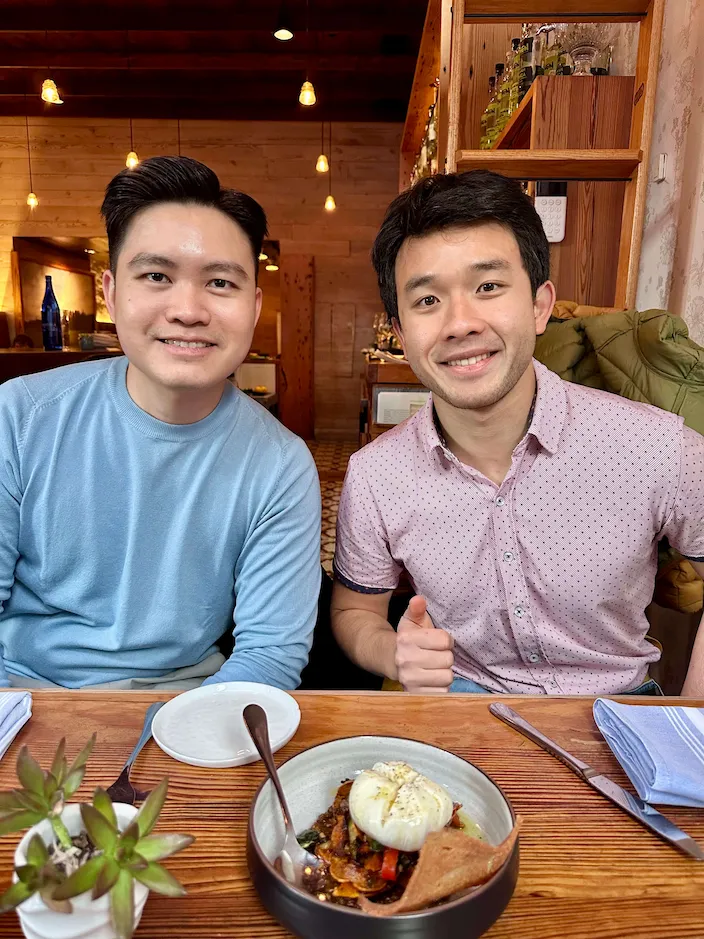 Htein Aung and Ian Ho